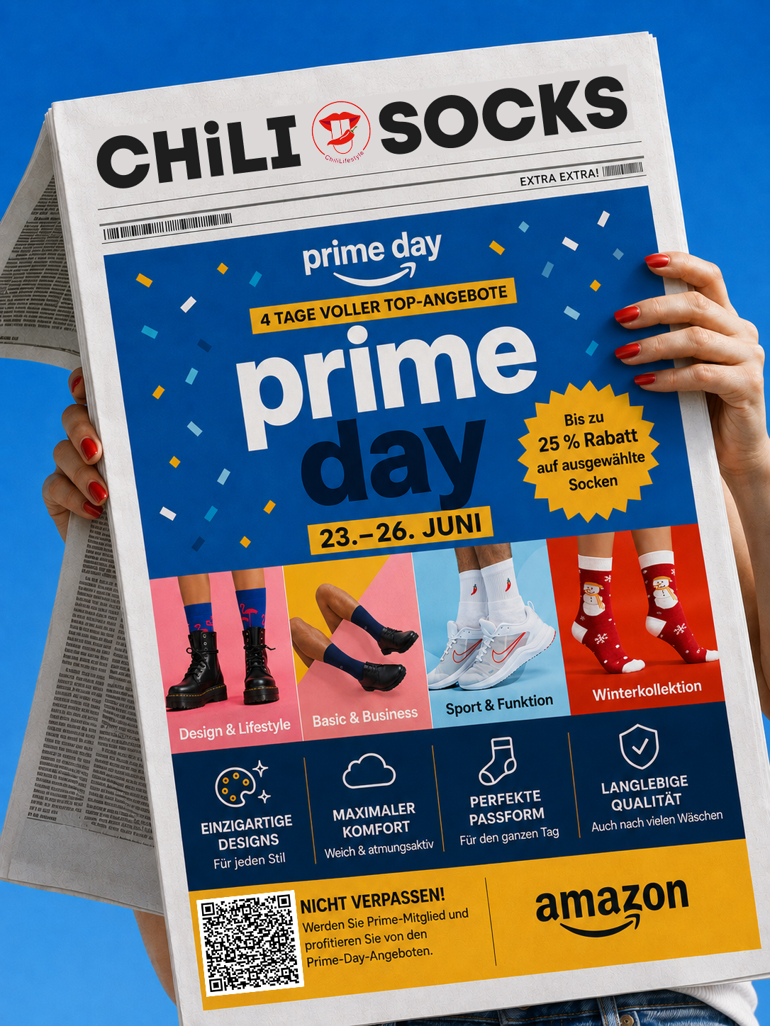 Komfort beginnt mit den Basics: Gute Socken machen den Alltag besser