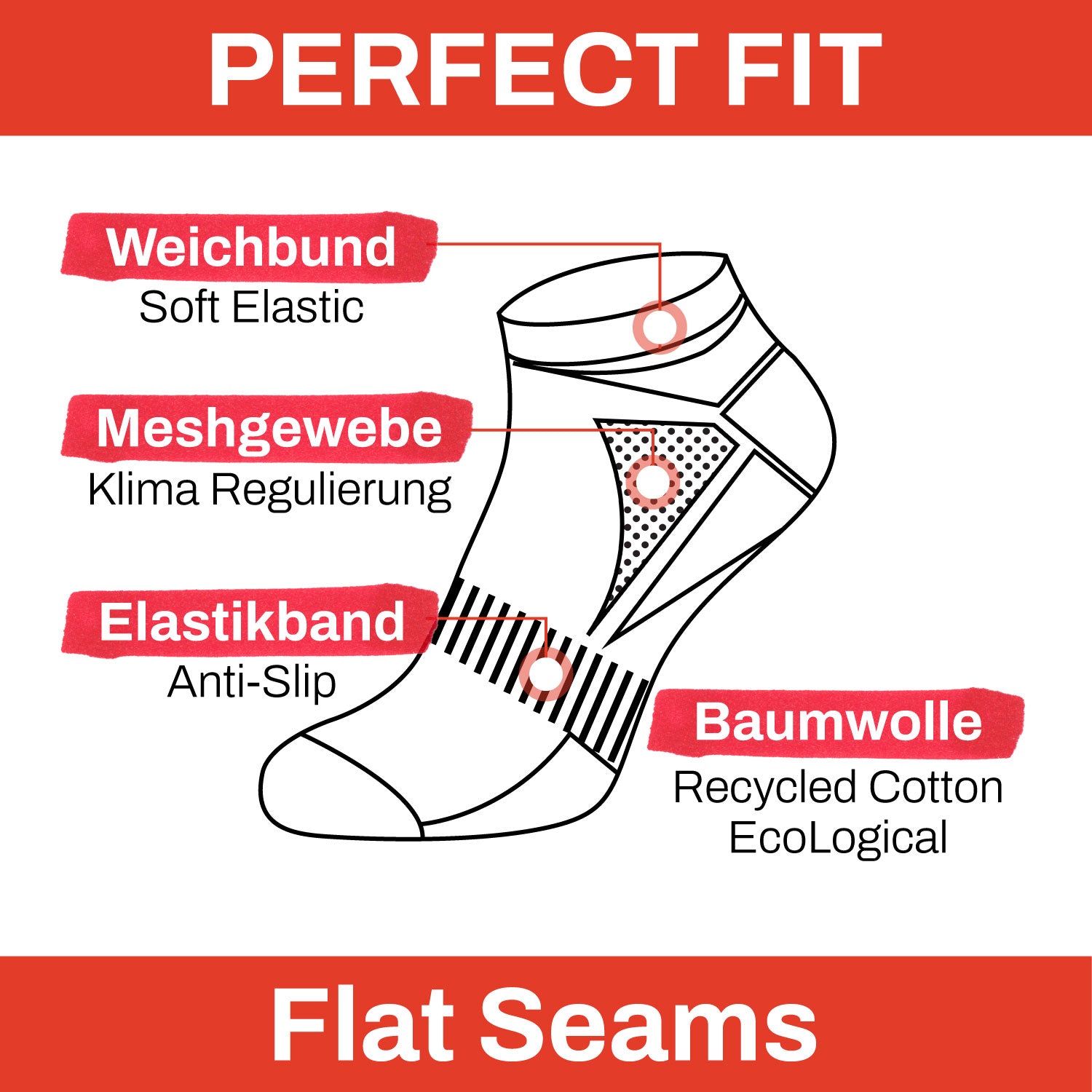 ChiliLifestyle Sneaker Color Airgrip 12er