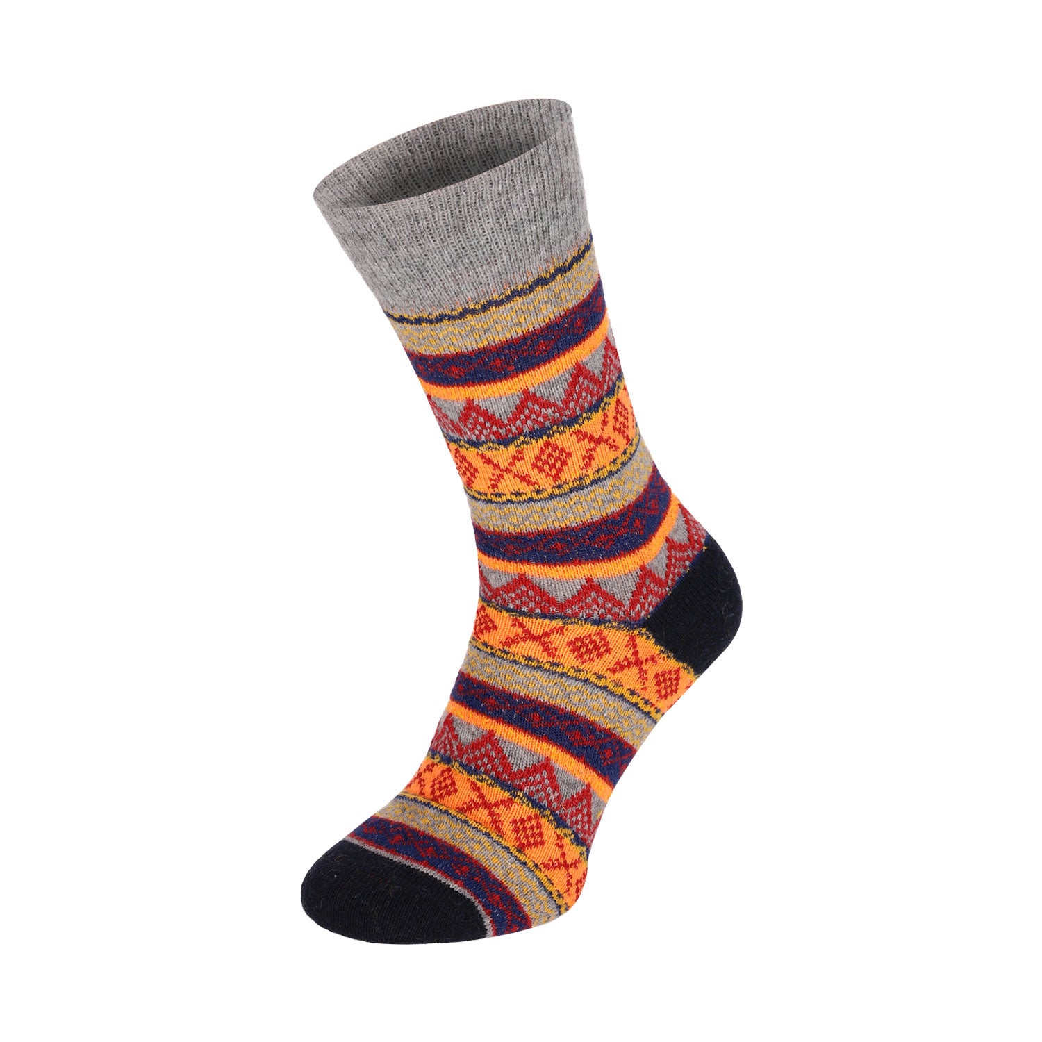 Chili Lifestyle Wollsocken COLOR super warm 4 Paar Schafwolle Winter