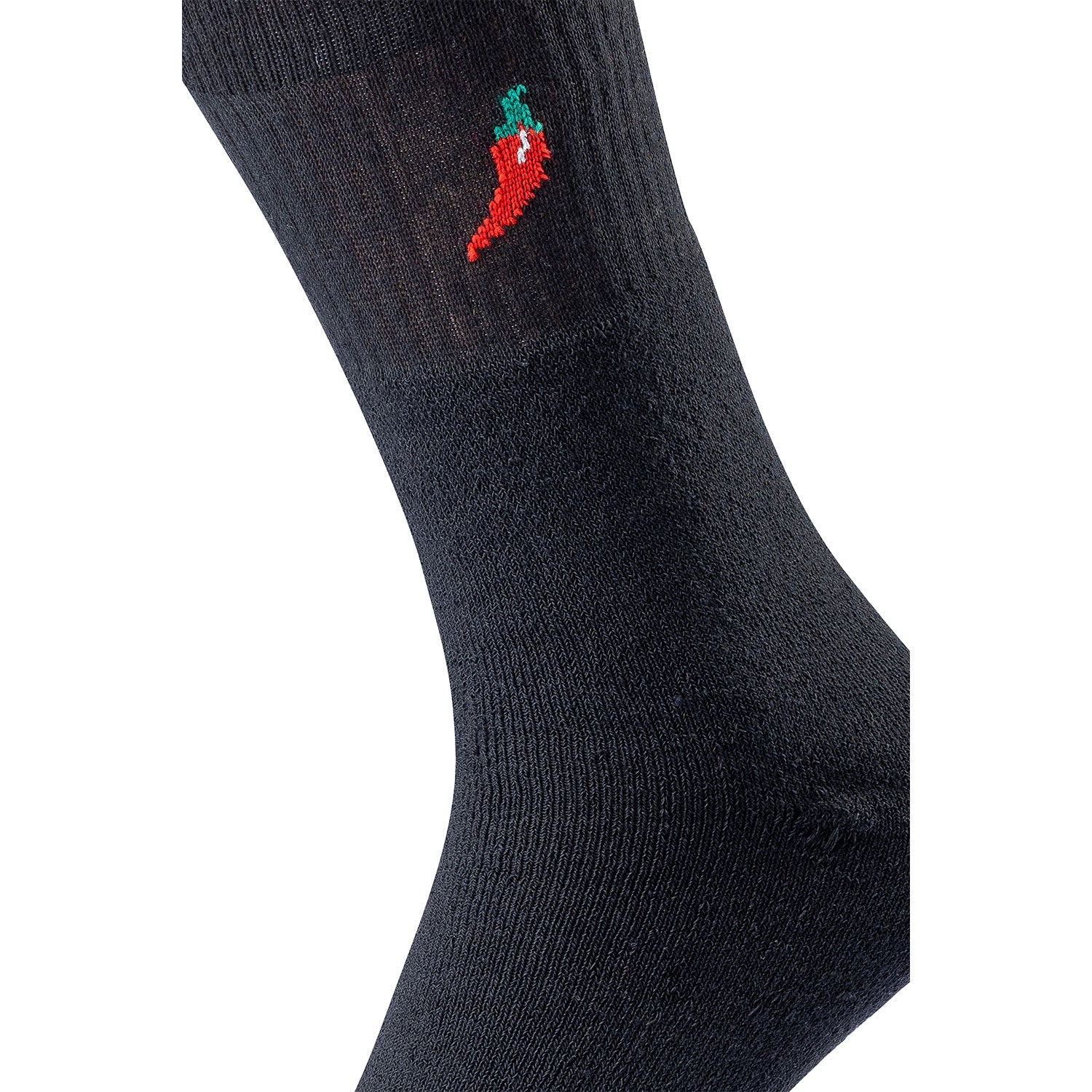 ChiliLifestyle Unisex Tennis Socken schwarz 3er
