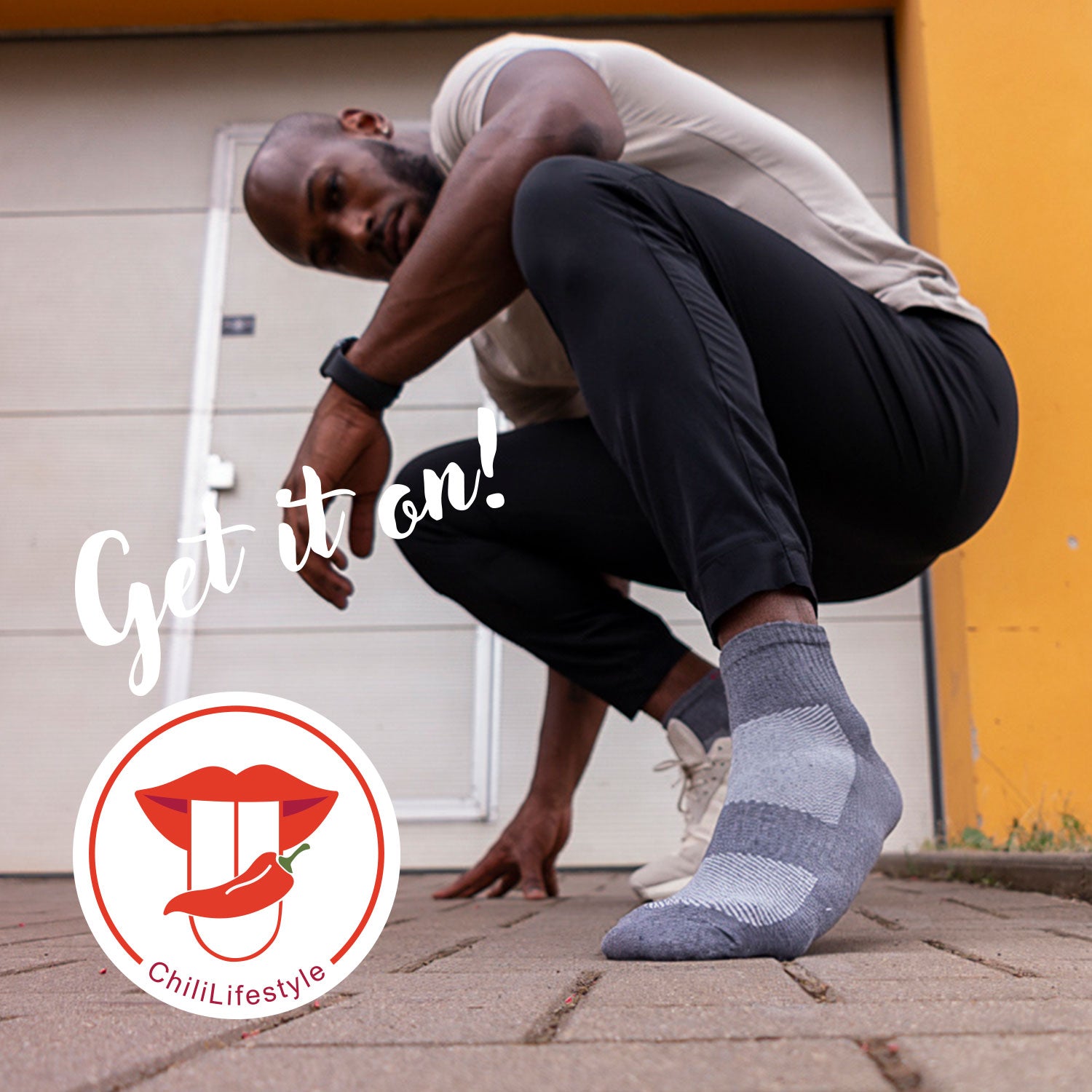 ChiliLifestyle Unisex Quarter Fitness Airgrip 3er