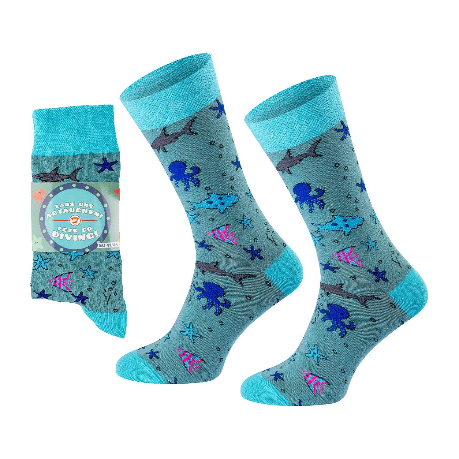 ChiliLifestyle Motivsocken Tauchen für Damen und Herren