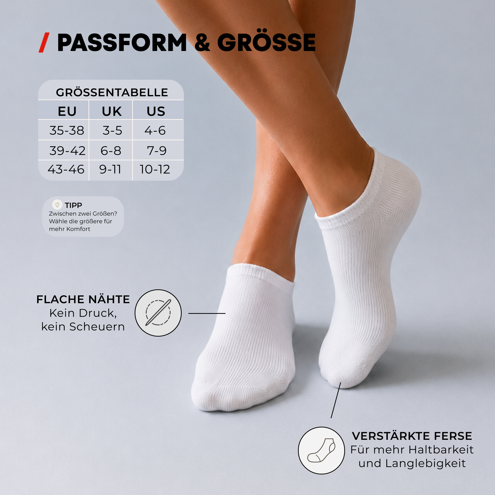 Chili Lifestyle SNEAKER Socks white 4 pairs cotton