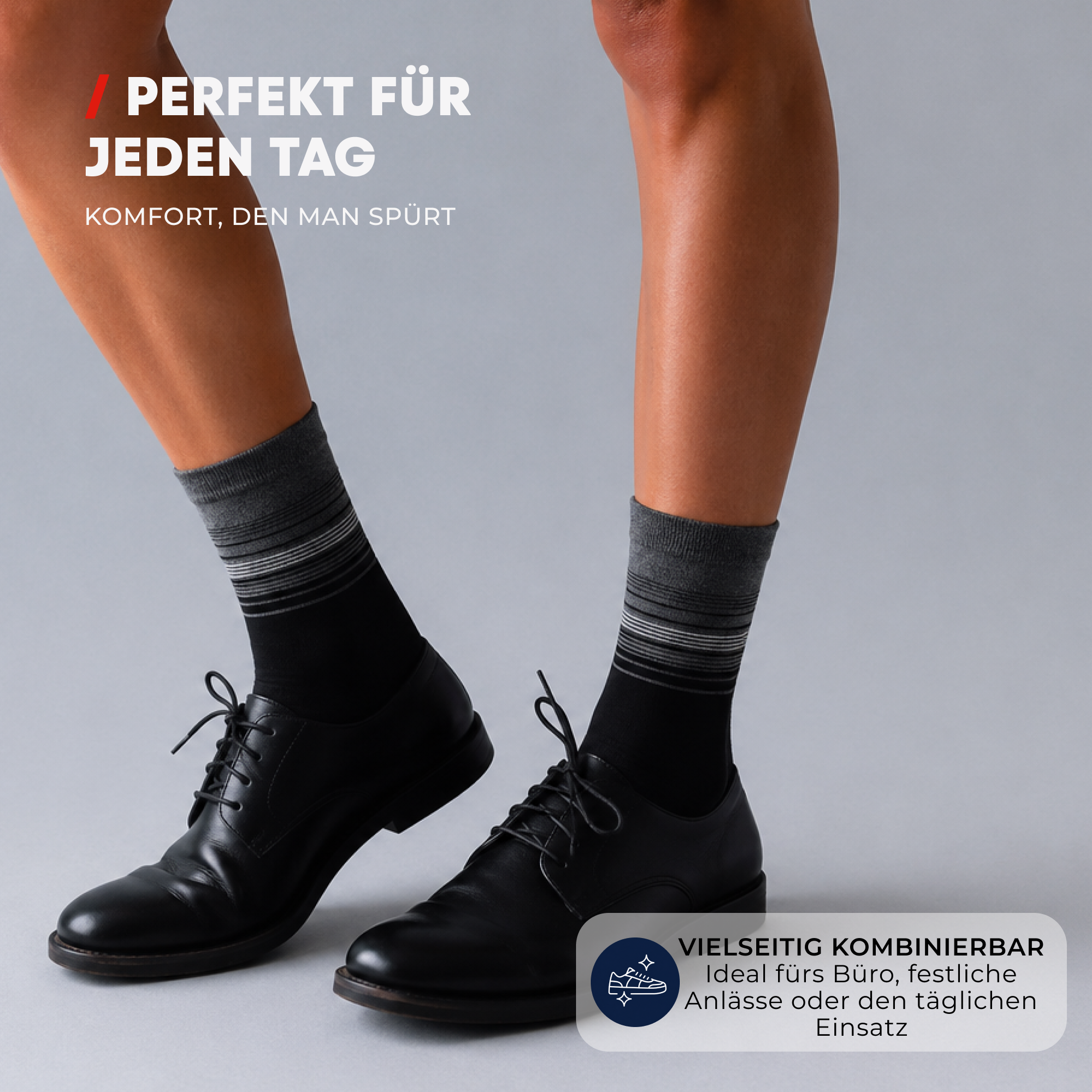 Chili Lifestyle Socken Herren Streifen 5 Paar Weichbund Baumwolle - A-listing feature/product graphic | owner-source:088ff66e1c6f | Frame 108.png