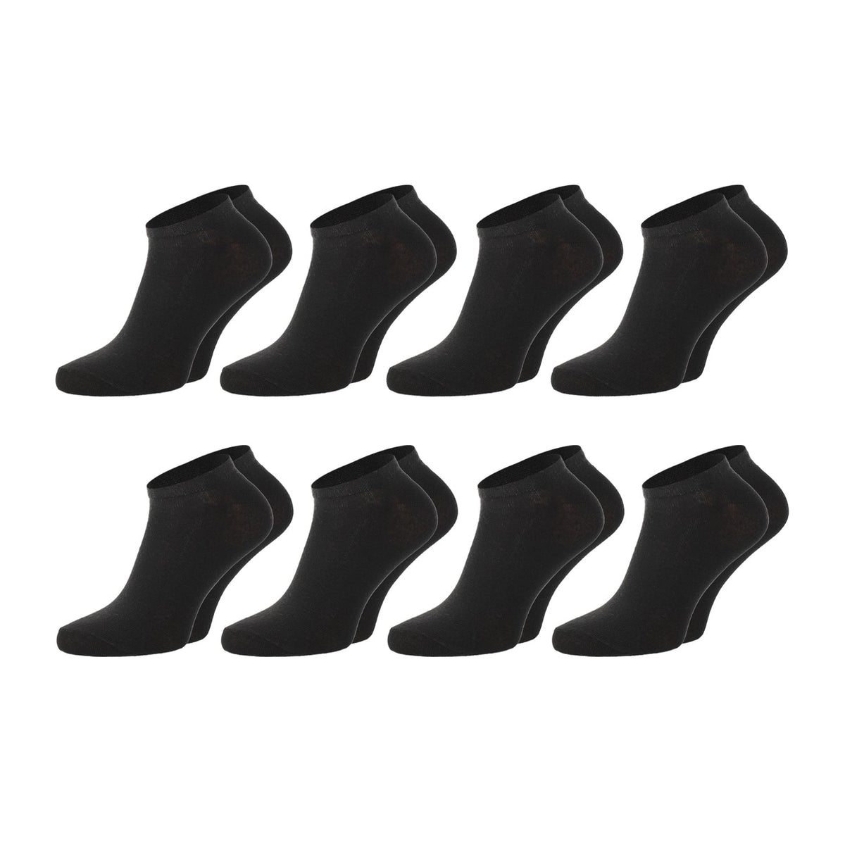 Chili Lifestyle Sneaker Socken schwarz 8 Paar