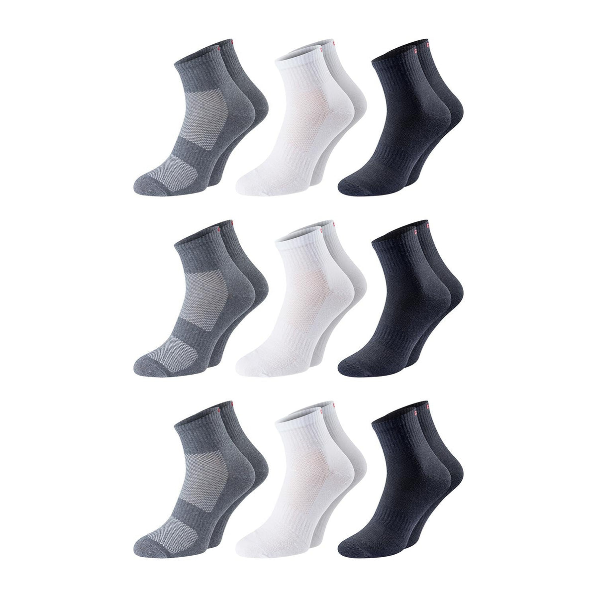 ChiliLifestyle Unisex Quarter Fitness Airgrip 9er