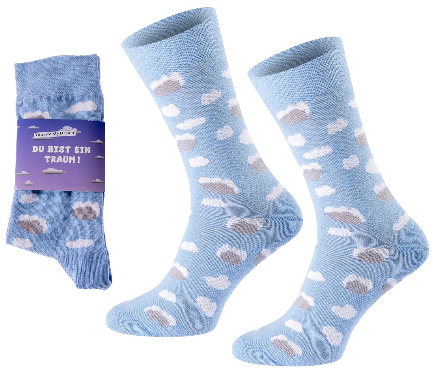 ChiliLifestyle Geschenksocken Traum mit witziger Banderole für Damen und Herren