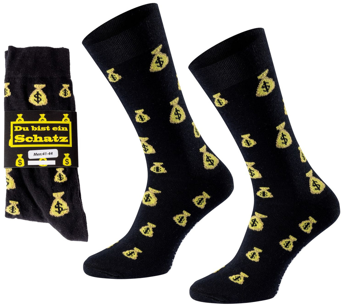 ChiliLifestyle Geschenksocken mit witziger Banderole für Damen und Herren