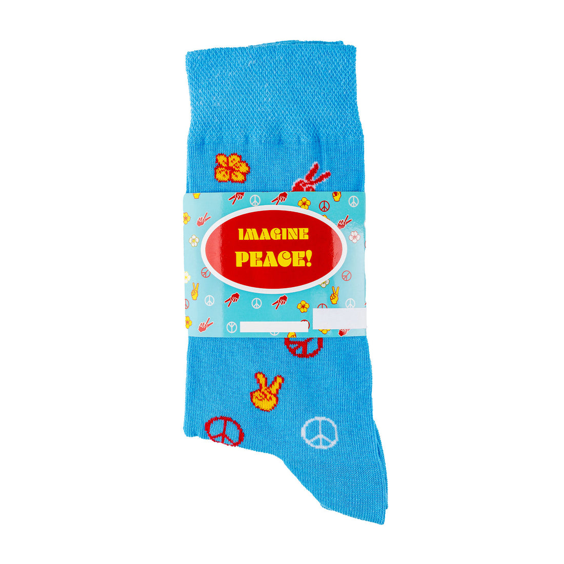 ChiliLifestyle Geschenksocken Peace mit witziger Banderole für Damen und Herren