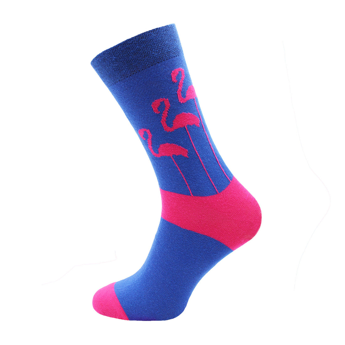 ChiliLifestyle Geschenksocken Flamingo mit witziger Banderole für Damen und Herren