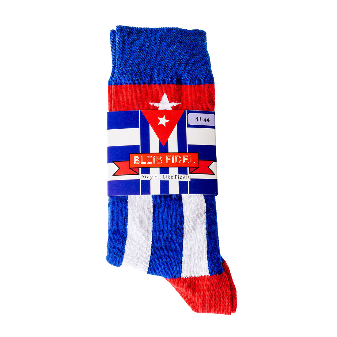 ChiliLifestyle Geschenksocken Fidel mit witziger Banderole für Damen und Herren