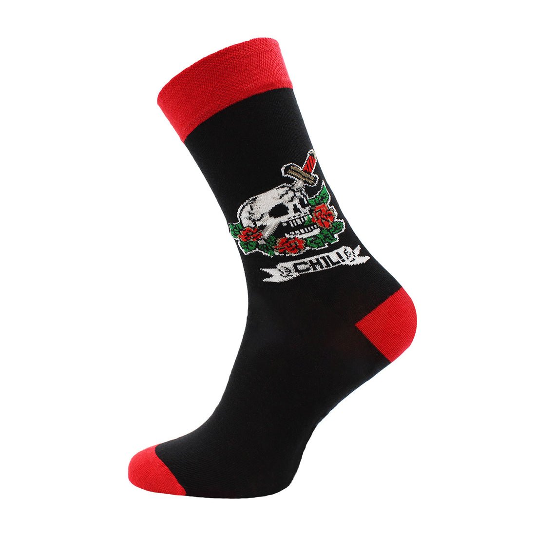 ChiliLifestyle Geschenksocken Tattoo mit witziger Banderole für Damen und Herren