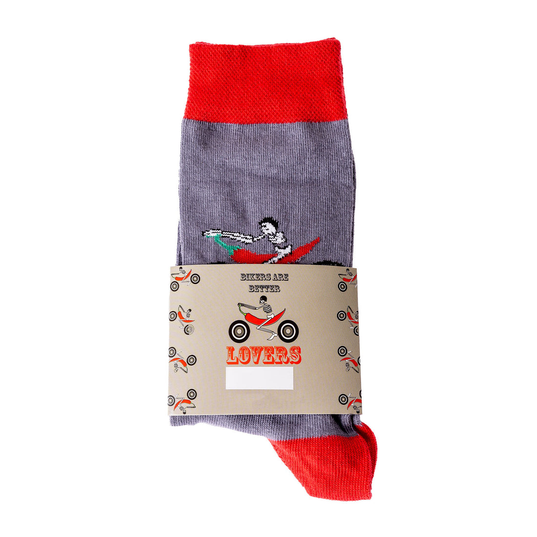 ChiliLifestyle Geschenksocken Bike mit witziger Banderole für Damen und Herren