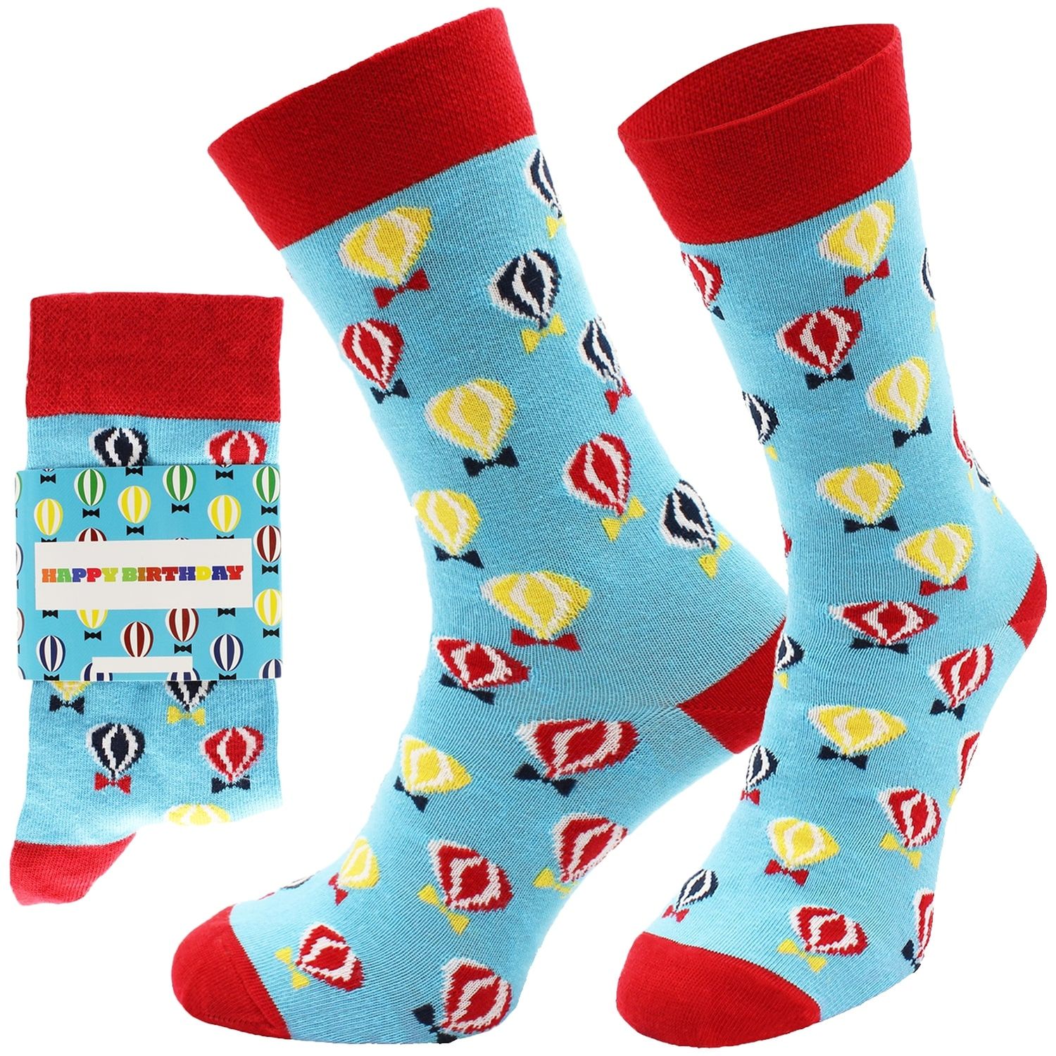 ChiliLifestyle Motivsocken Happy Birthday für Damen und Herren