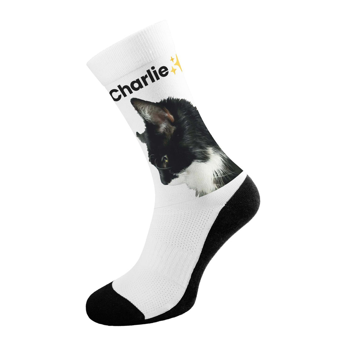 Chili Lifestyle Print Socken Katze