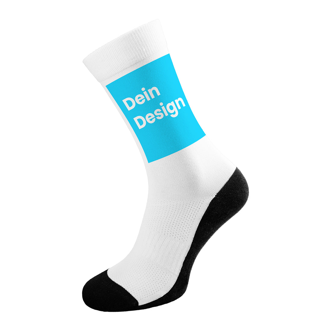 Chili Lifestyle Print Socken Dein Design weiß