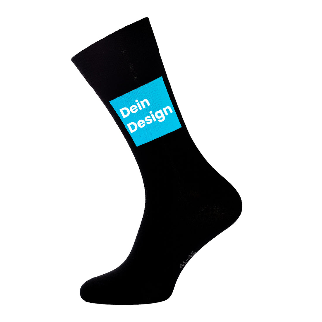 Chili Lifestyle Print Socken Dein Design schwarz