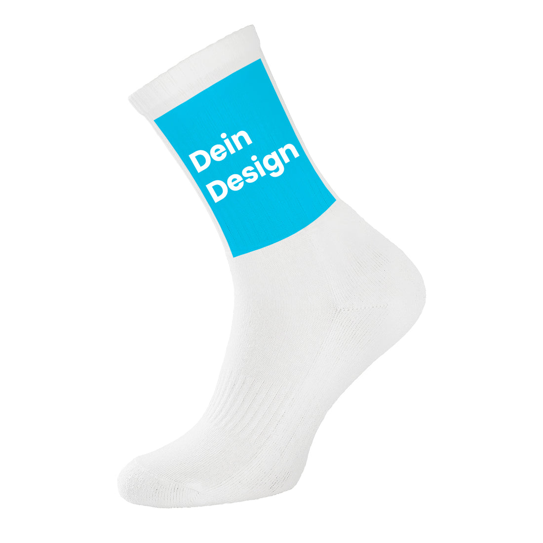 Chili Lifestyle Print Socken Dein Design weiß Sport