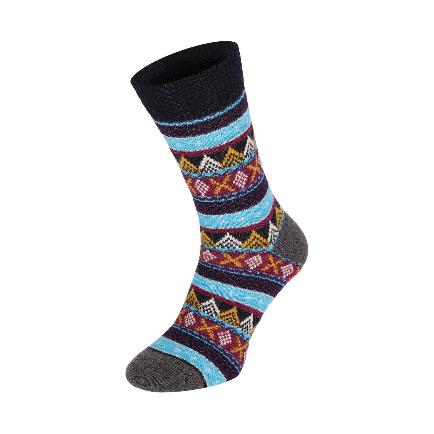 Chili Lifestyle Wollsocken COLOR super warm 4 Paar Schafwolle Winter