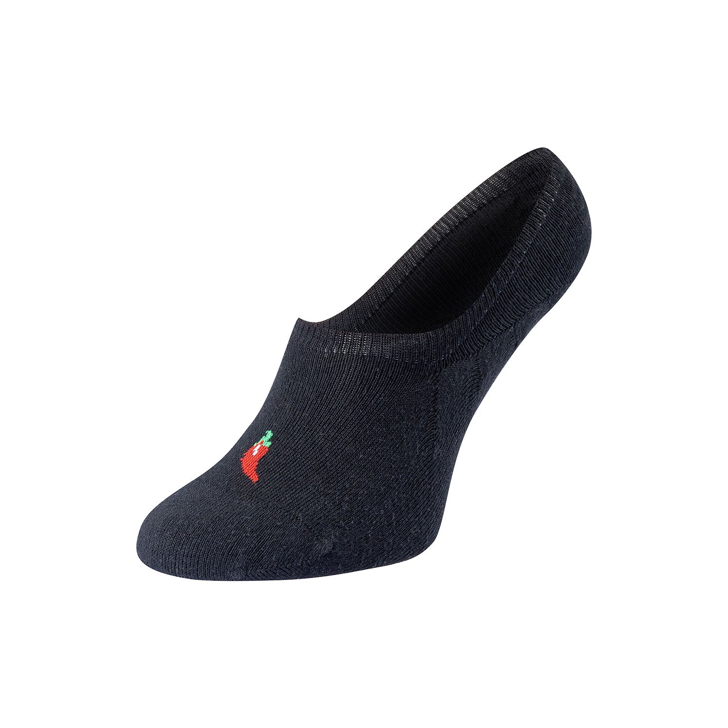 ChiliLifestyle Unisex Footies schwarz 12er