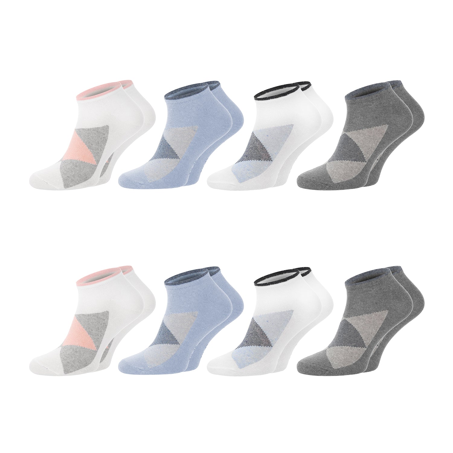 Chili Lifestyle Sneaker Karo 8 Paar