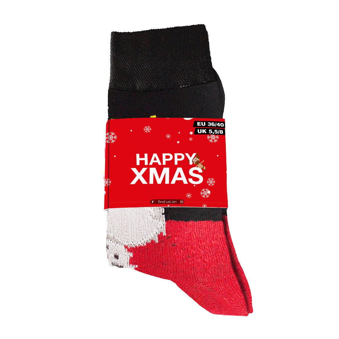 ChiliLifestyle Motivsocken Xmas für Damen und Herren 