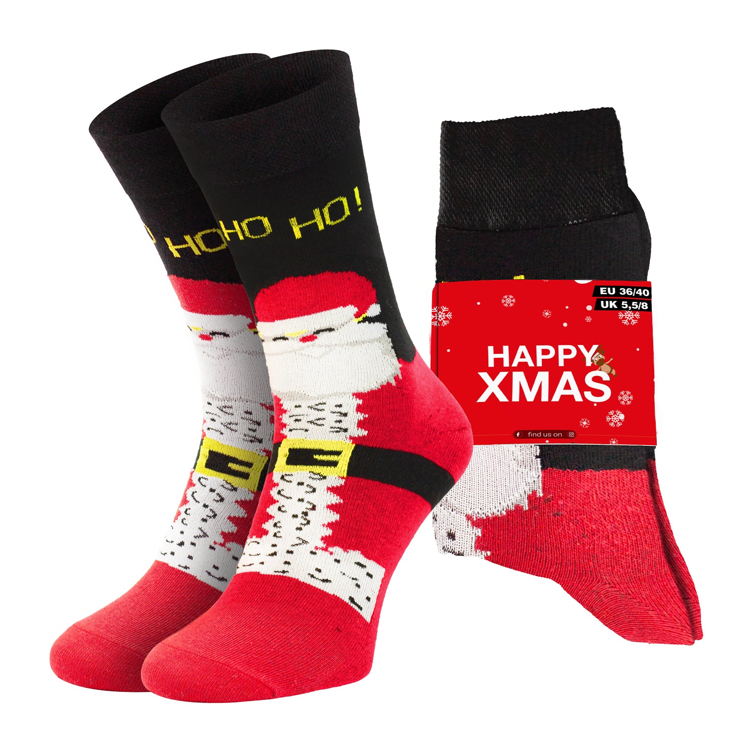 ChiliLifestyle Motivsocken Xmas für Damen und Herren 