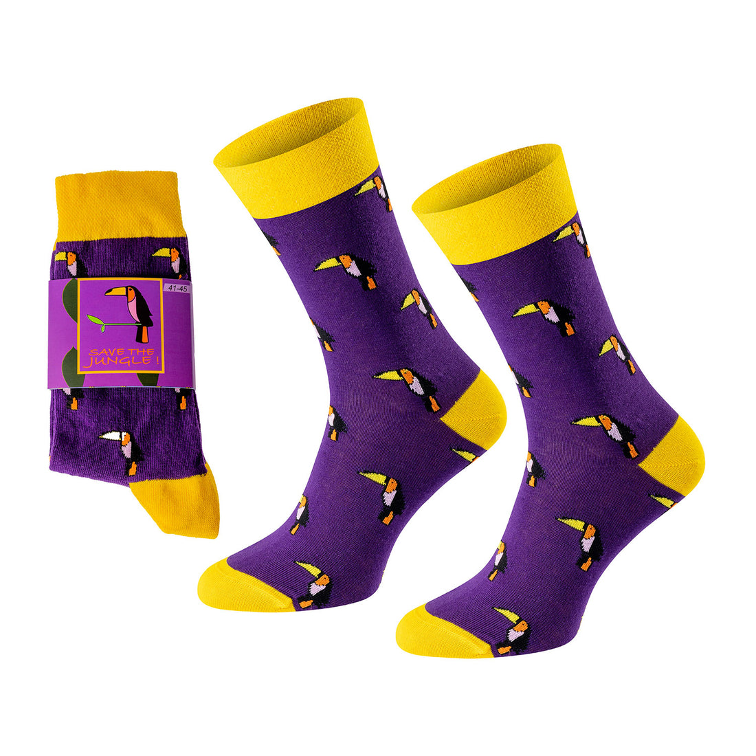 ChiliLifestyle Motivsocken Tucan für Damen und Herren