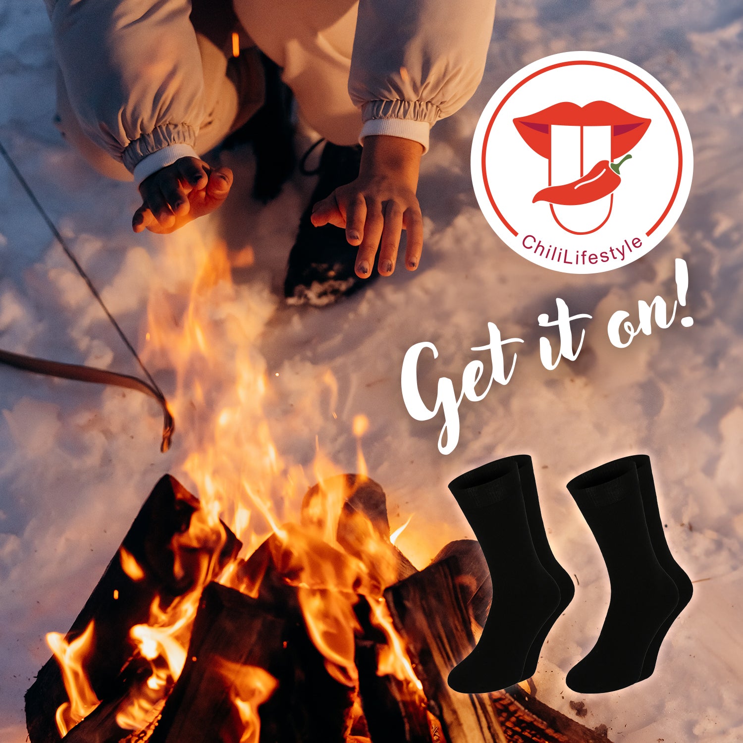 Chili Lifestyle Thermosocken SUPER 2 Paar warm minus 20 Grad Winter