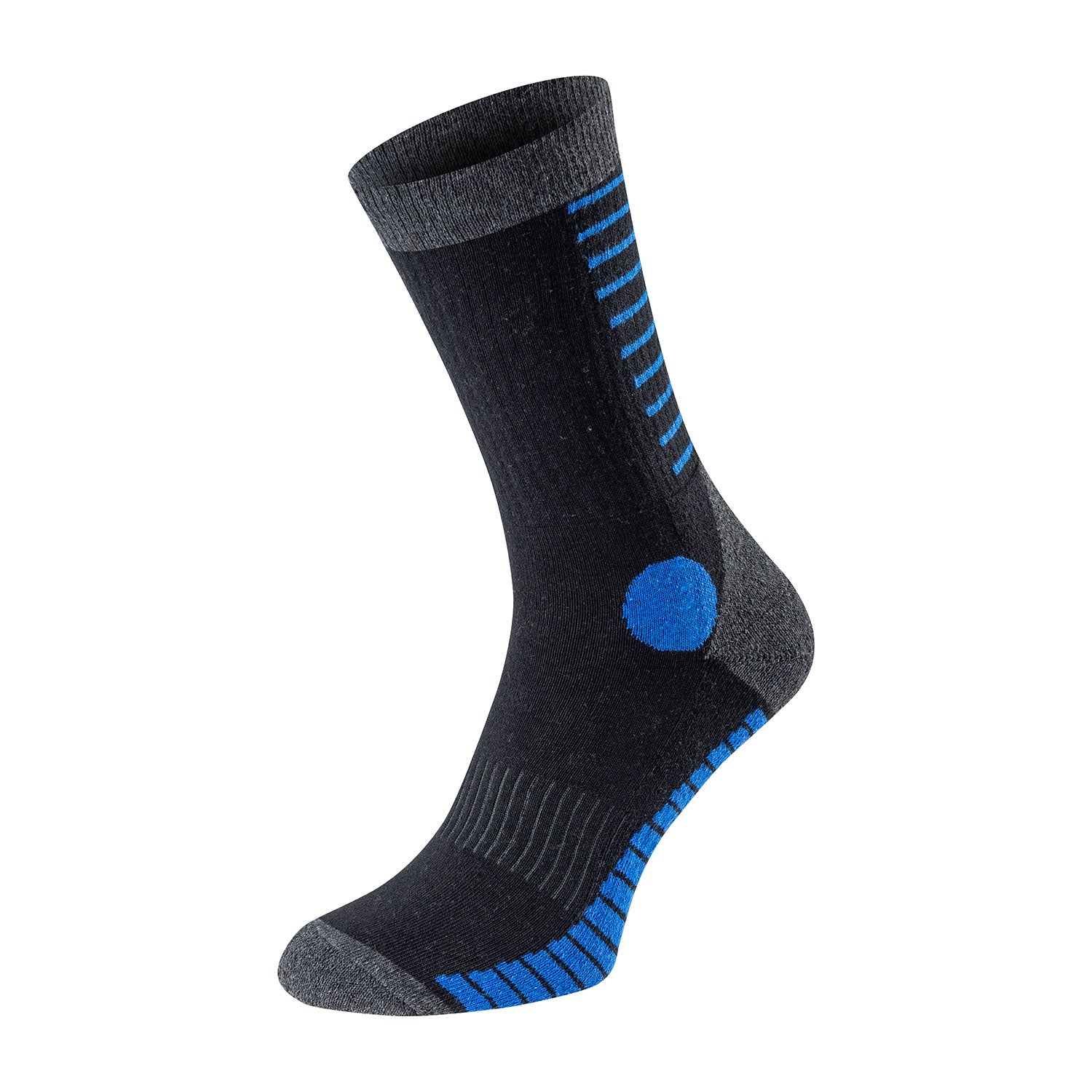 ChiliLifestyle Wandersocken 4 Paar rot und blau für Herren