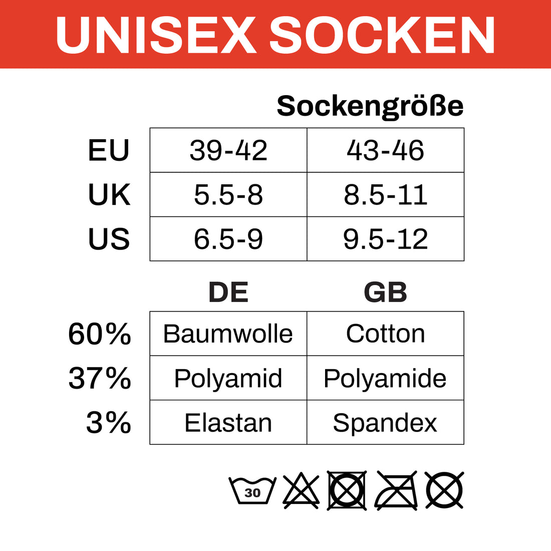 ChiliLifestyle Socken Thermo Outdoor Color, 6 Paar, Herren, Damen, Winter