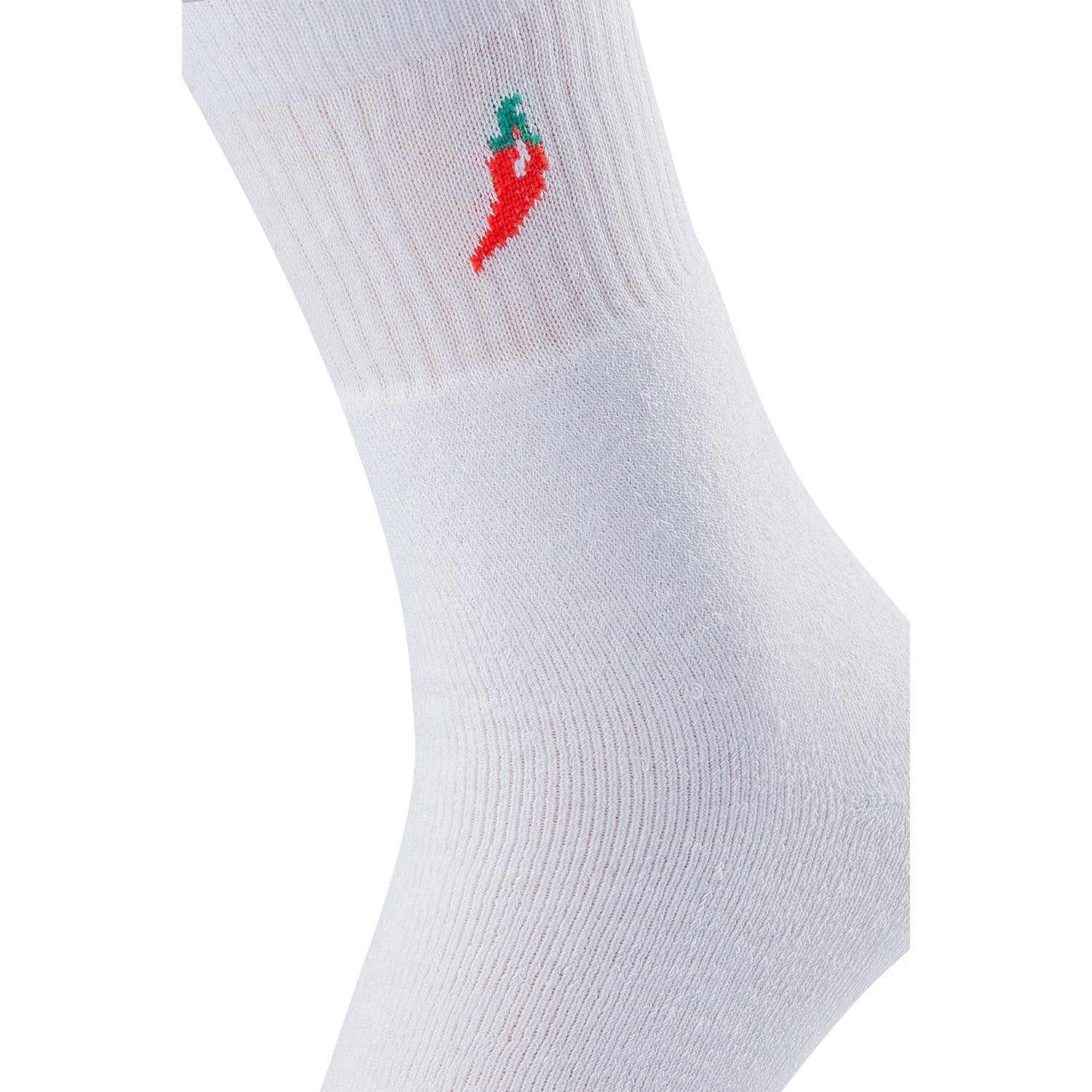 ChiliLifestyle Unisex Tennis Socken weiß 3er