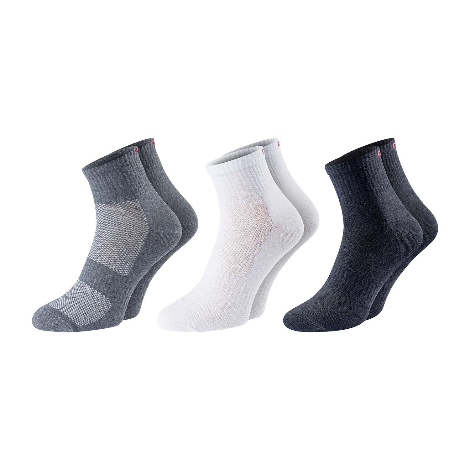 ChiliLifestyle Unisex Quarter Fitness Airgrip 3er