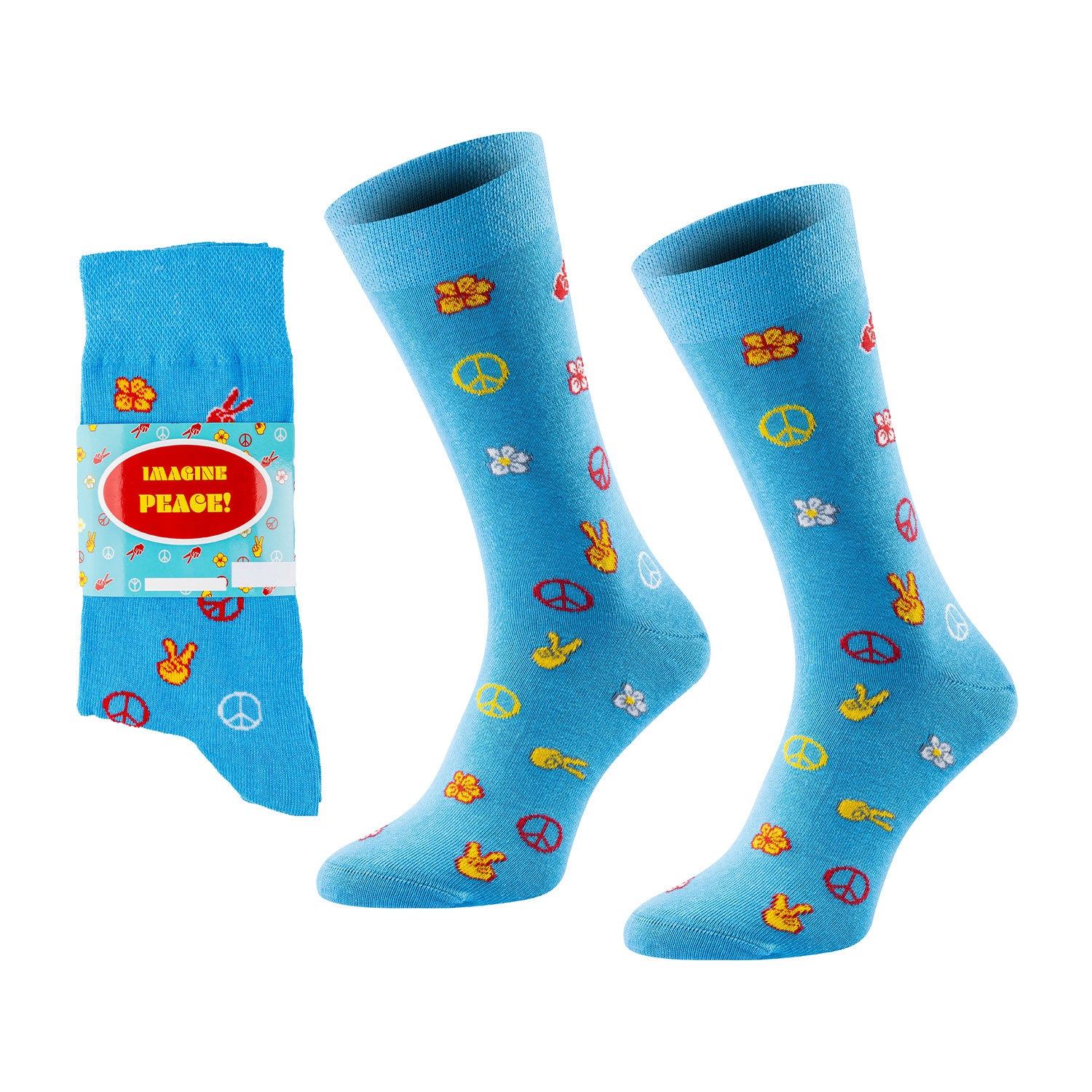 ChiliLifestyle Motivsocken Peace für Damen und Herren