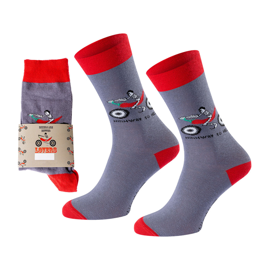 ChiliLifestyle Motivsocken Bike für Damen und Herren