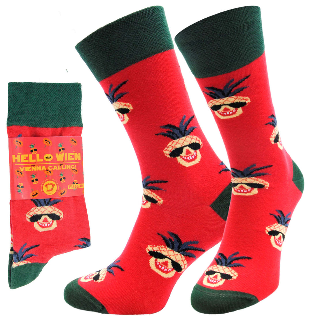 ChiliLifestyle Motivsocken Hello Wien für Damen und Herren