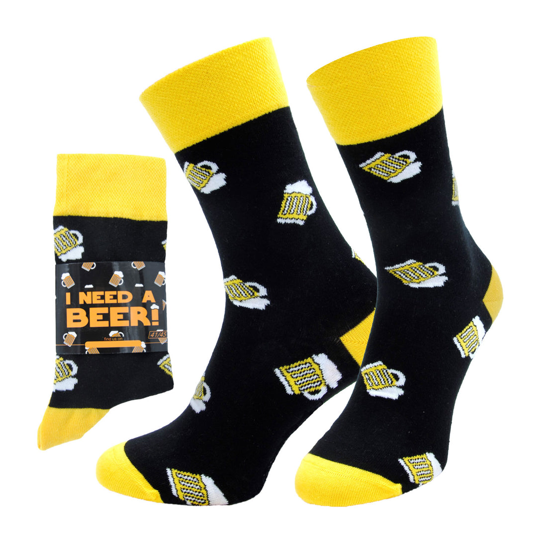 ChiliLifestyle Motivsocken Beer für Damen und Herren