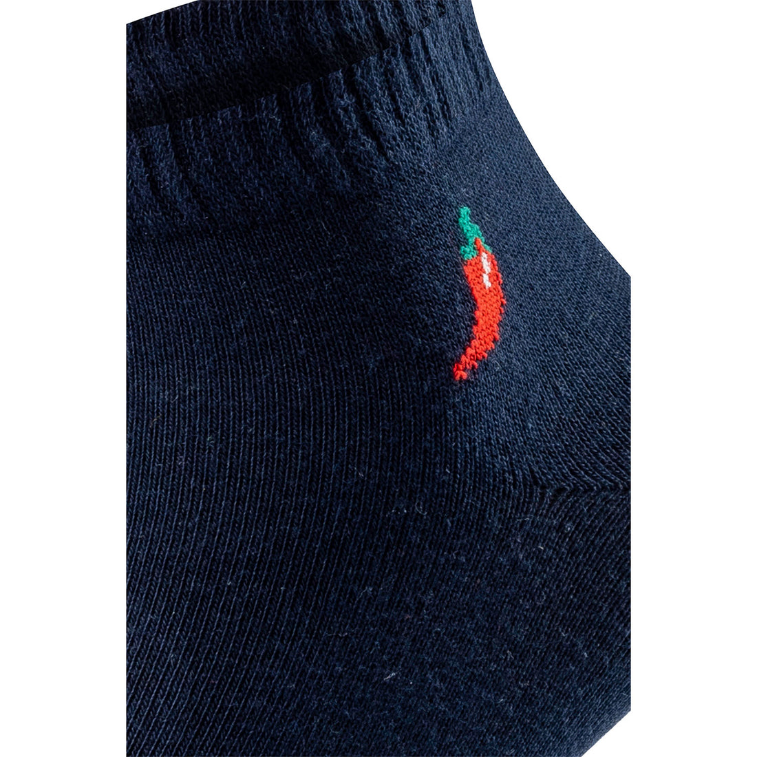 ChiliLifestyle Quarter Dark Socken, 12 Paar, für Damen und Herren