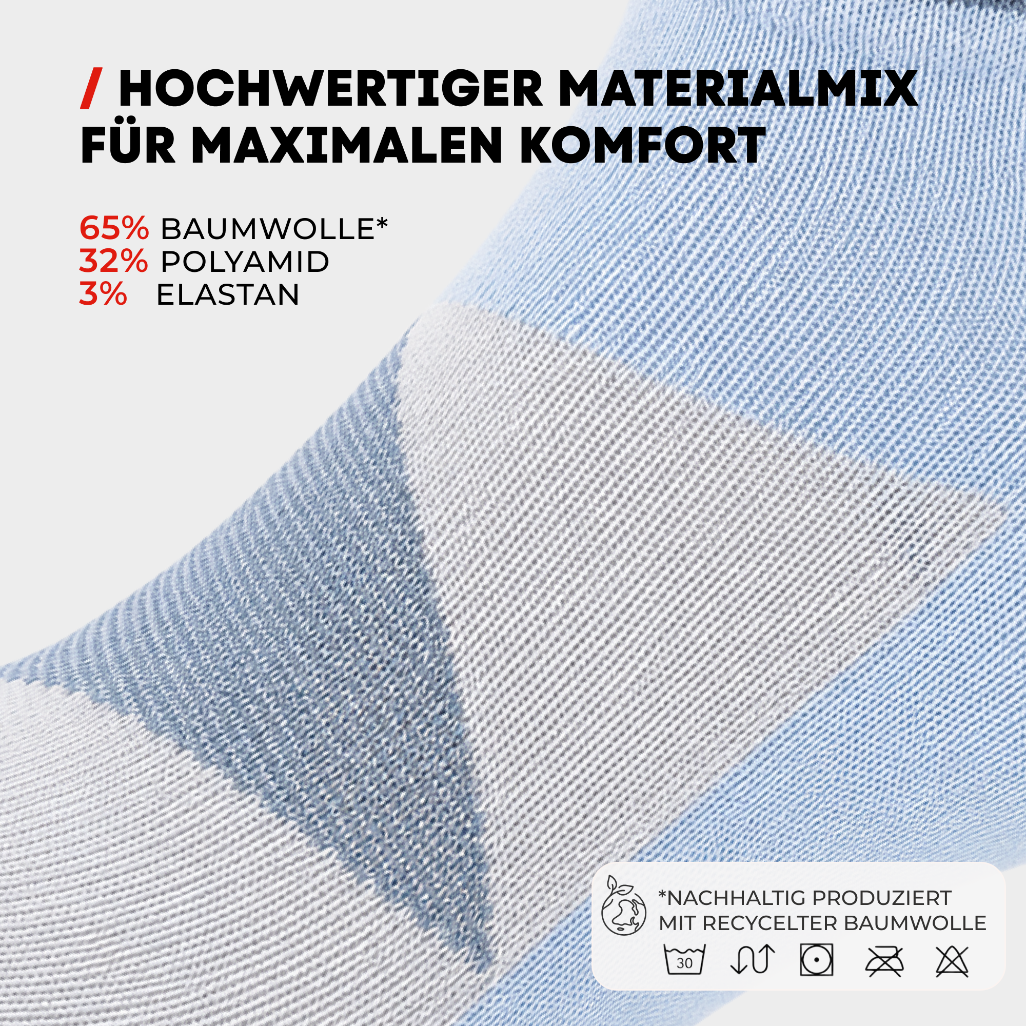 Chili Lifestyle SNEAKER Socken Karo 4 Paar Weichbund Baumwolle - detail/material/close-up | owner-source:868d095a625d | Karo Sneaker 3.png