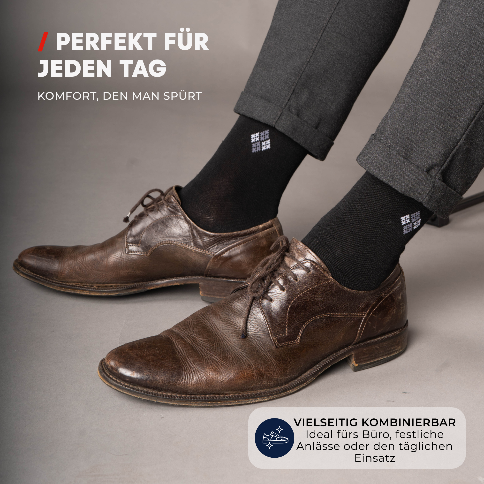 ChiliLifestyle Dr. Götz Business Socken, 4 Paar, für Damen und Herren - A-listing feature/product graphic | owner-source:134377c2539b | Frame 114.png