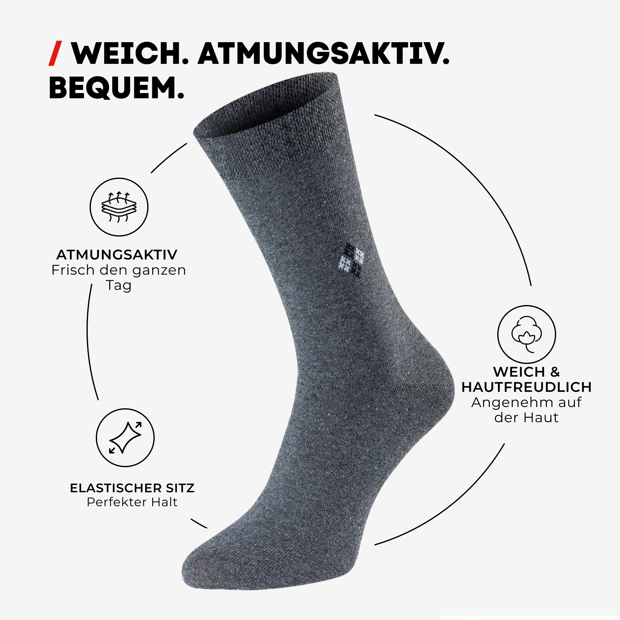 ChiliLifestyle Dr. Götz Business Socken, 4 Paar, für Damen und Herren - A-listing feature/product graphic | owner-source:c4932462f60e | Frame 117.png