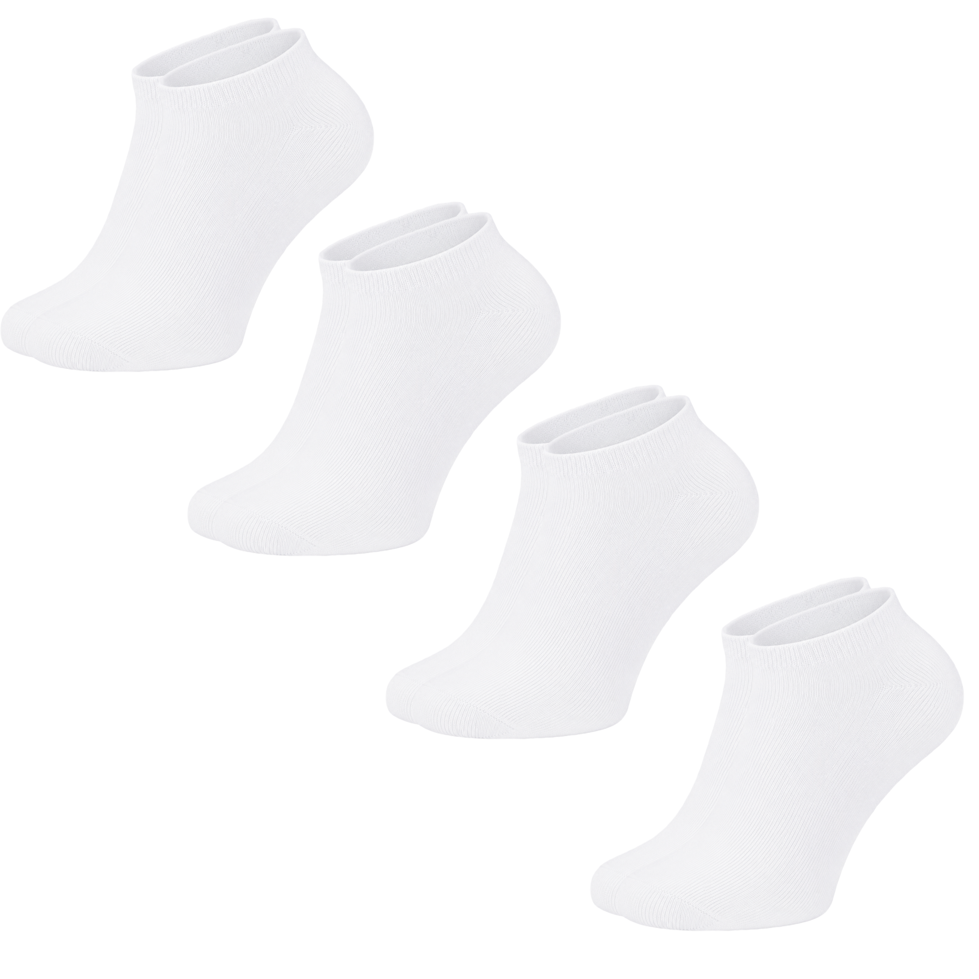 Chili Lifestyle SNEAKER Socken weiß 4 Paar Baumwolle - main/hero product photo | owner-source:4aed354f39d5 | Sneaker White 1.png