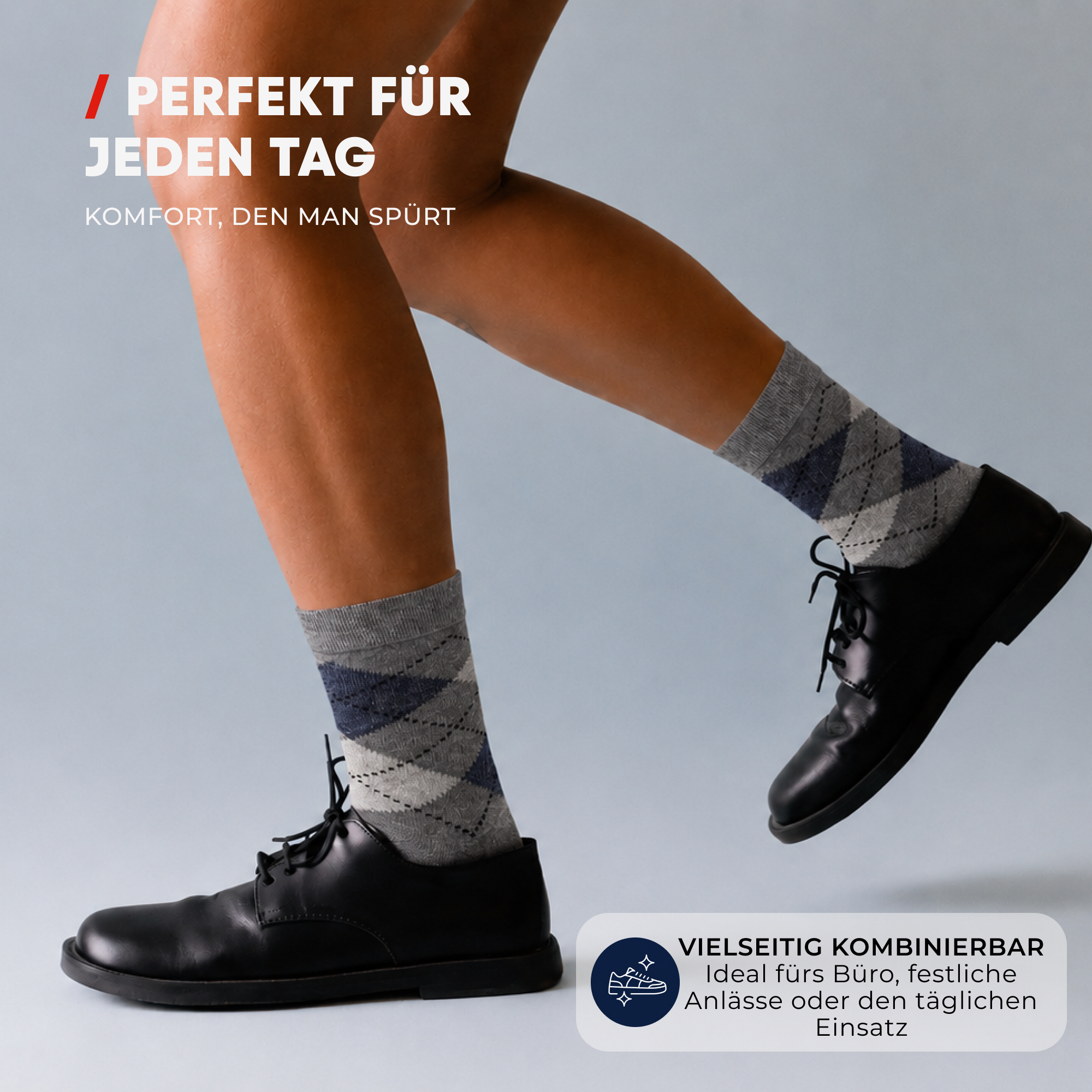 Chili Lifestyle Karo Socken 5 Paar Baumwolle Weichbund Herren Damen - A-listing feature/product graphic | owner-source:bfb206d8b3ff | Frame 88.png