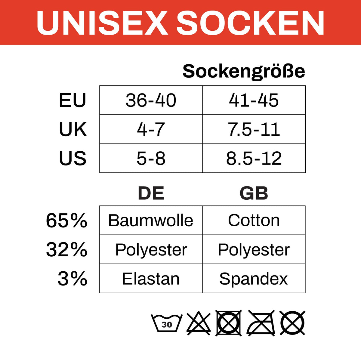 Chili Lifestyle Print Socken Dein Design Size Set