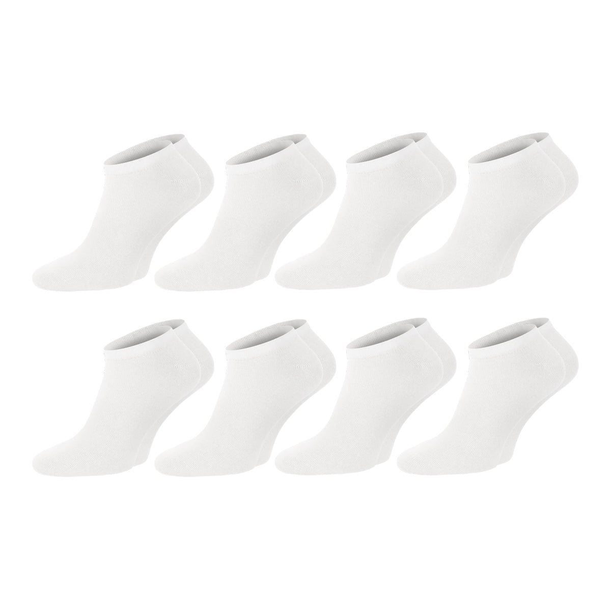 Chili Lifestyle Sneaker Socken weiß 8 Paar