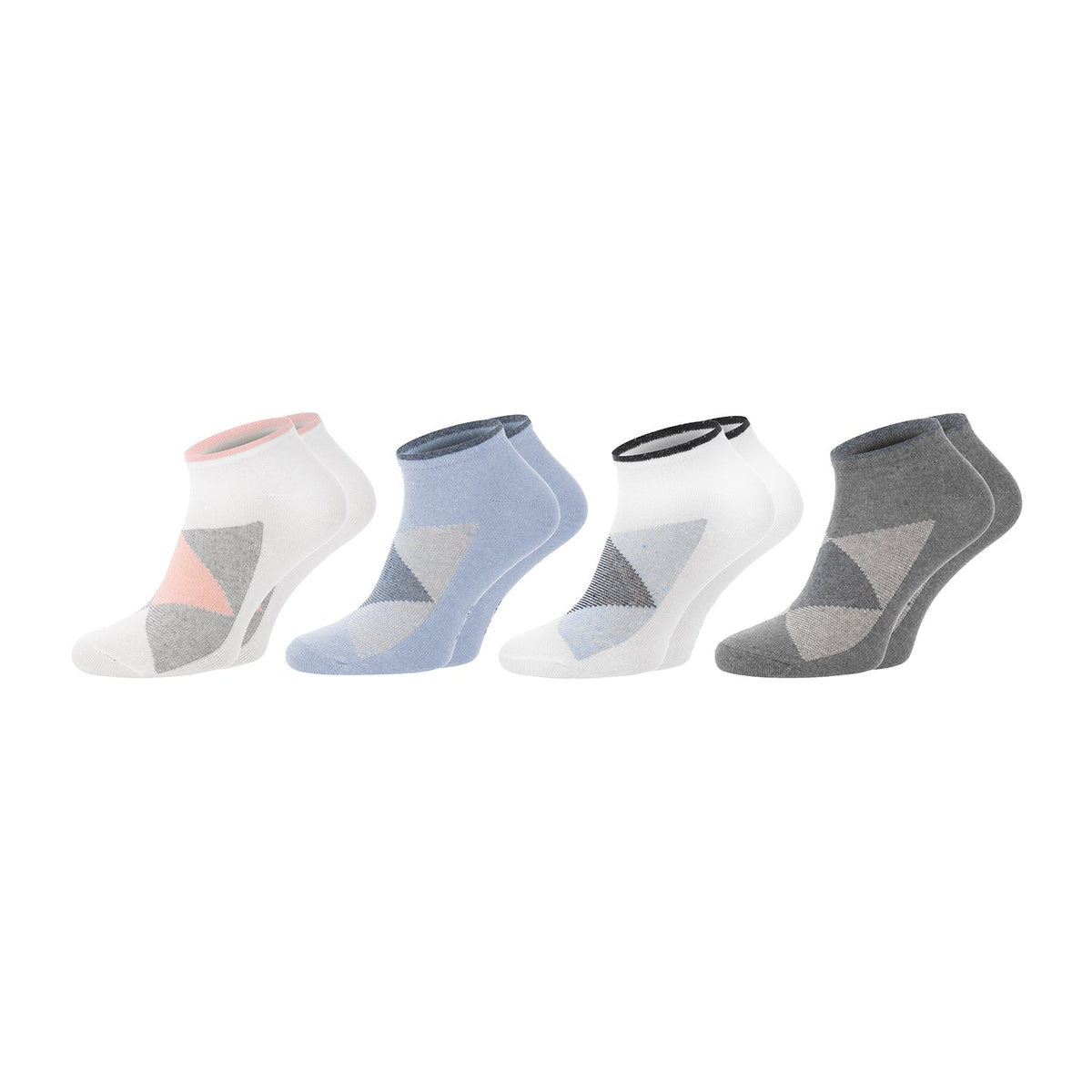 Chili Lifestyle Sneaker Karo 4 Paar