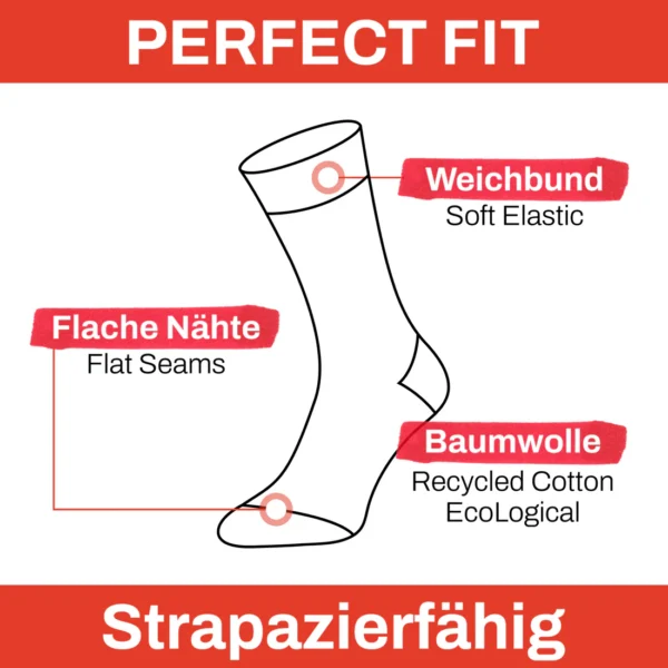 ChiliLifestyle Business Herren Socken, 3 Paar, für Herren, Freizeit (Kopie) – Bild 4